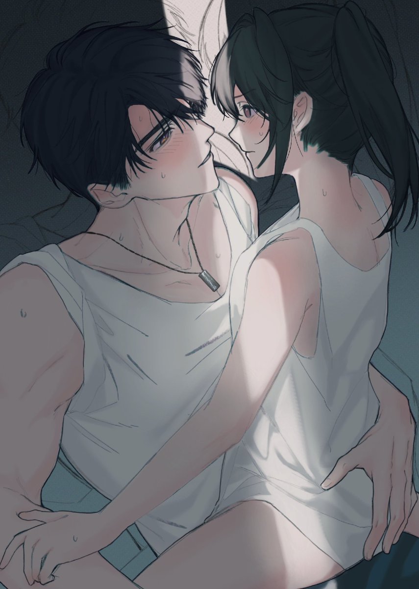 "Don't look at me like  that. I haven't done anything yet"
#夏以昼  #Caleb #恋と深空