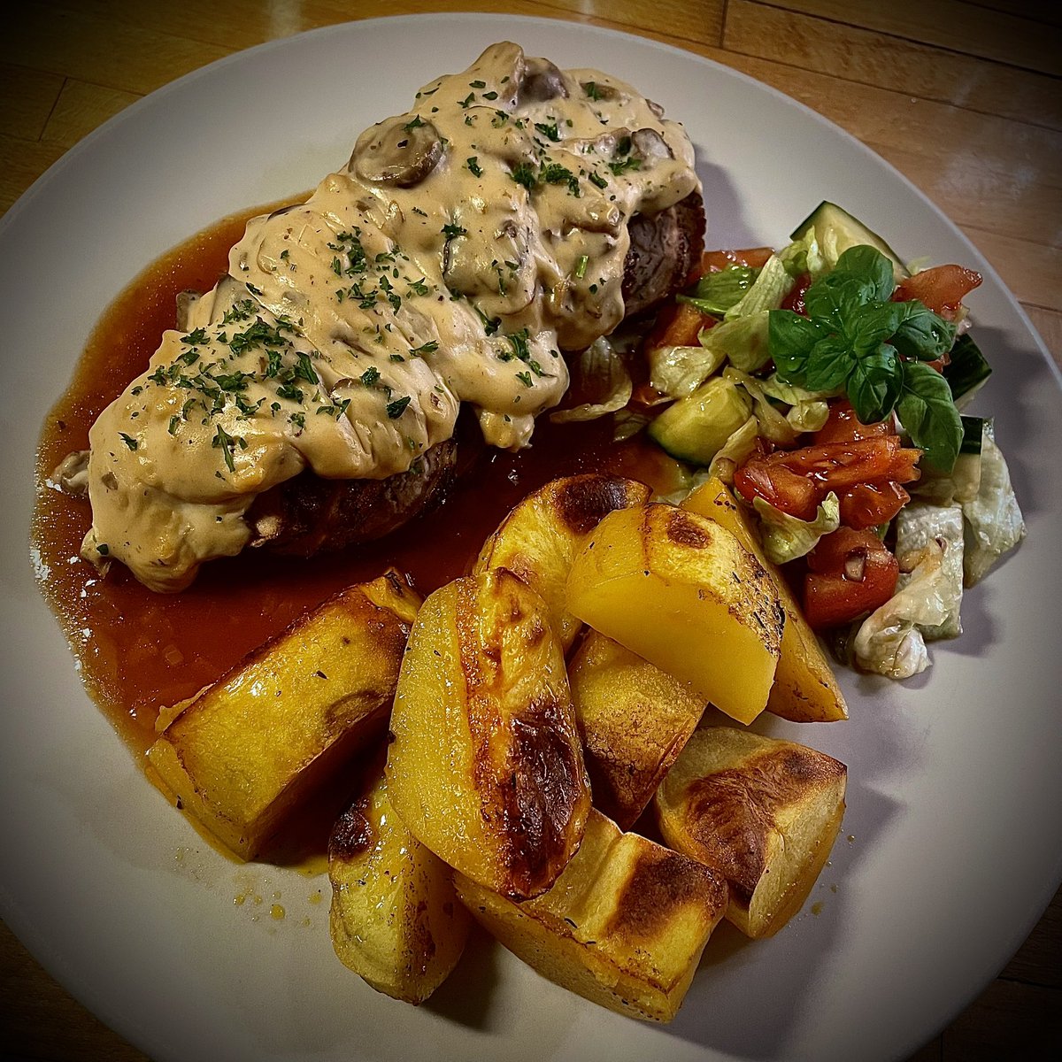 This afternoon and evening I took a break from social media to celebrate our engagement anniversary with my better half.

As previously mentioned, I love cooking, and since it is also Friday, I spent some extra time chained to the stove.

Today the kitchen managed to produce a