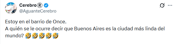 Este odio hacia la ciudad en la que eligen vivir no lo tiene ni la lista completa del PJ Capital.