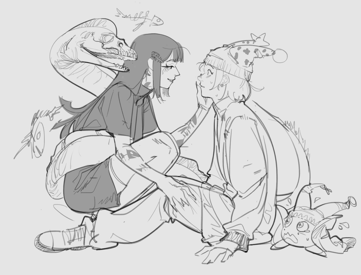 SketchyNess-comms open tweet media