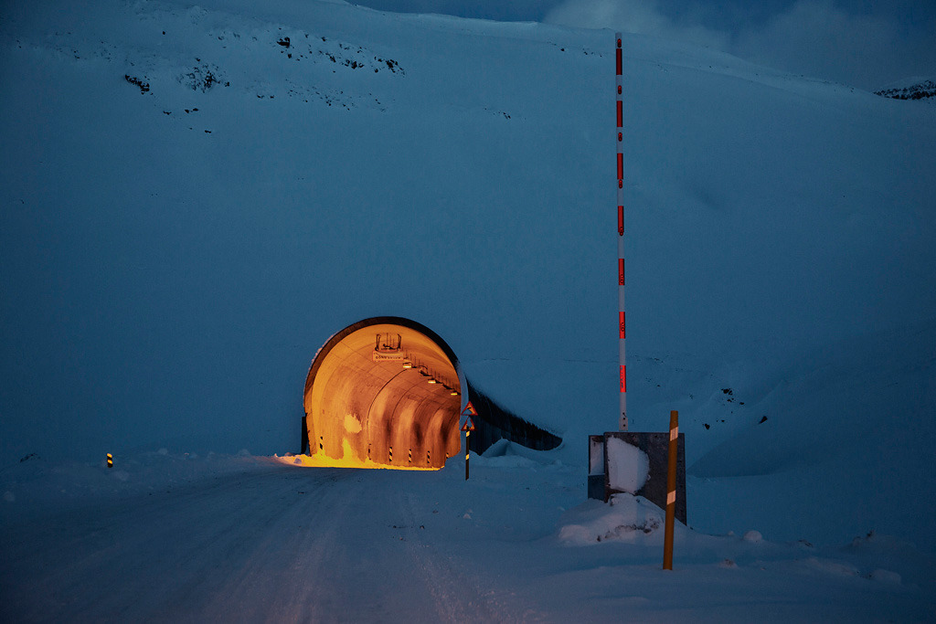 Christophe Jacrot - The orange tunnel