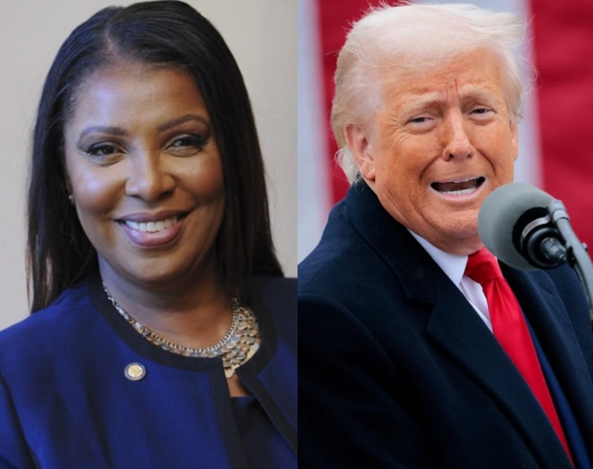 OccupyDemocrats's tweet image. BREAKING: New York AG Letitia James dances on Trump's political grave after the Supreme Court strikes down his destructive tariffs in her favor, calling it a "critical victory for the rule of law and our economy."

Trump's nemesis didn't hold back in her celebrations...

"New