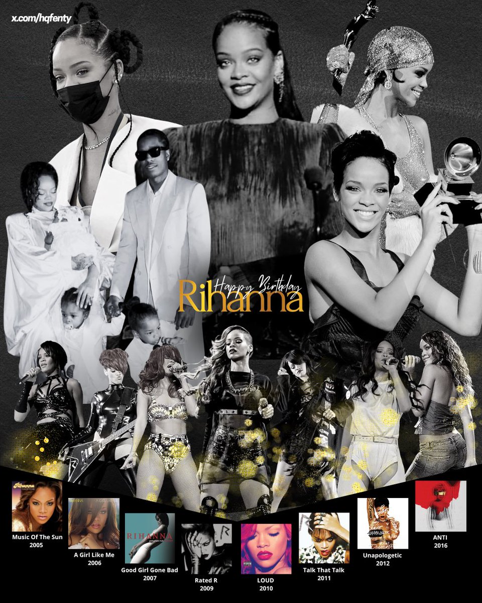 hqfenty's tweet photo. There will never be another like you, Happy Birthday Rihanna! https://t.co/p2ckWwSJ5u