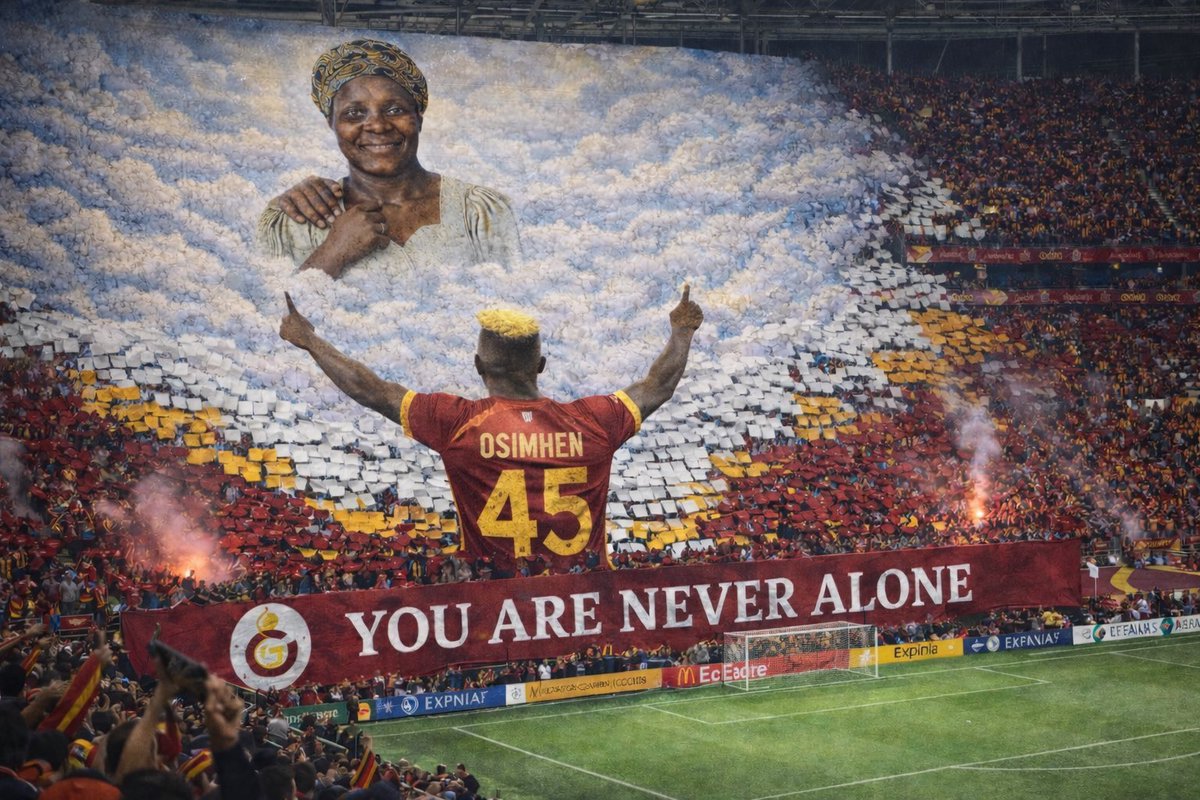 Solo il gala 💛❤️ <a href="/GalatasaraySK/">Galatasaray SK</a>  <a href="/victorosimhen9/">Victor Osimhen</a>  You are never alone <a href="/ChampionsLeague/">UEFA Champions League</a> ❤️🫶💐