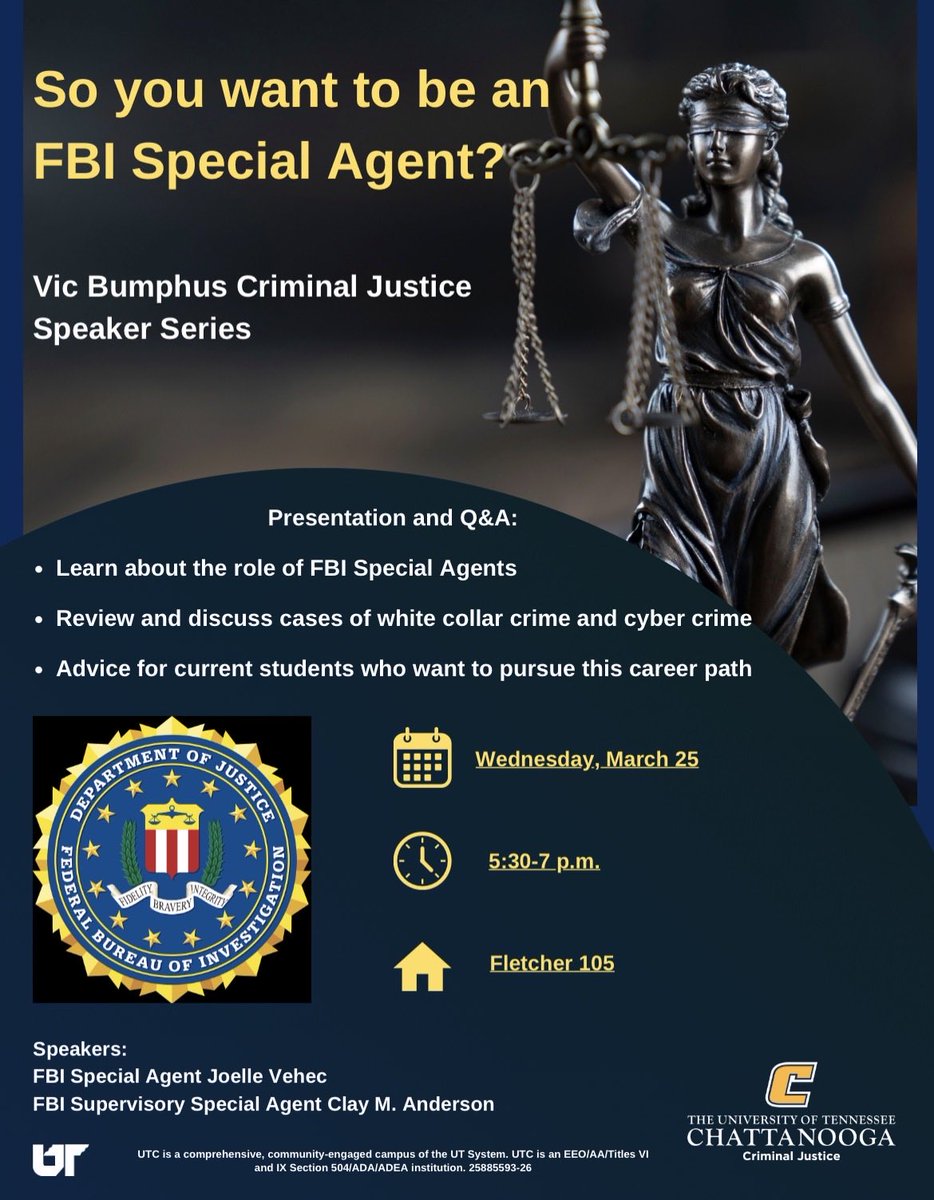 UTC Criminal Justice tweet media