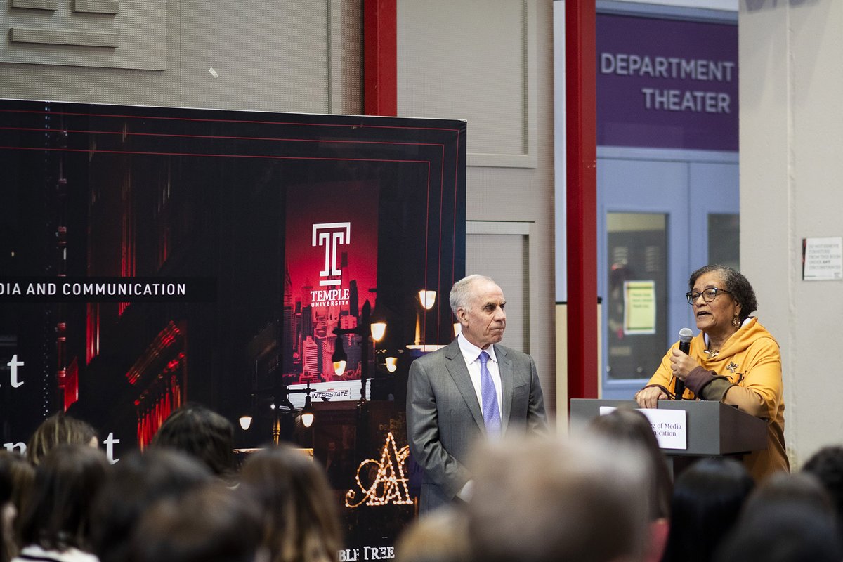 clairesmithctr's tweet photo. More than 200 Temple and area high school students attended our 14th annual @TUKleincollege Sports Media Summit today. Thank you to our keynote speaker @Kurkjian_ESPN, as well as @sagehurley__ , @aliimccann, Mario Rodriguez Canuto and @Grimm_Grove for being with us! https://t.co/dIf8dOM0tk