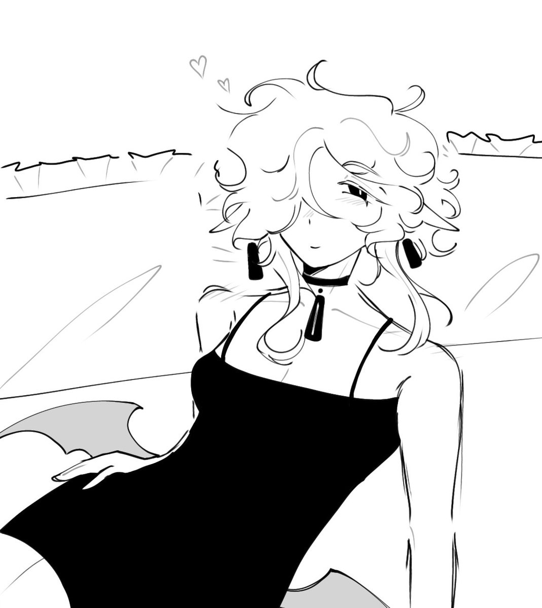 Sumy_thepear143's tweet image. Just for fun and learned a bit anatomy ( ´◡‿ゝ◡`)
#blacksapphirecookie 
#clottedsapphire