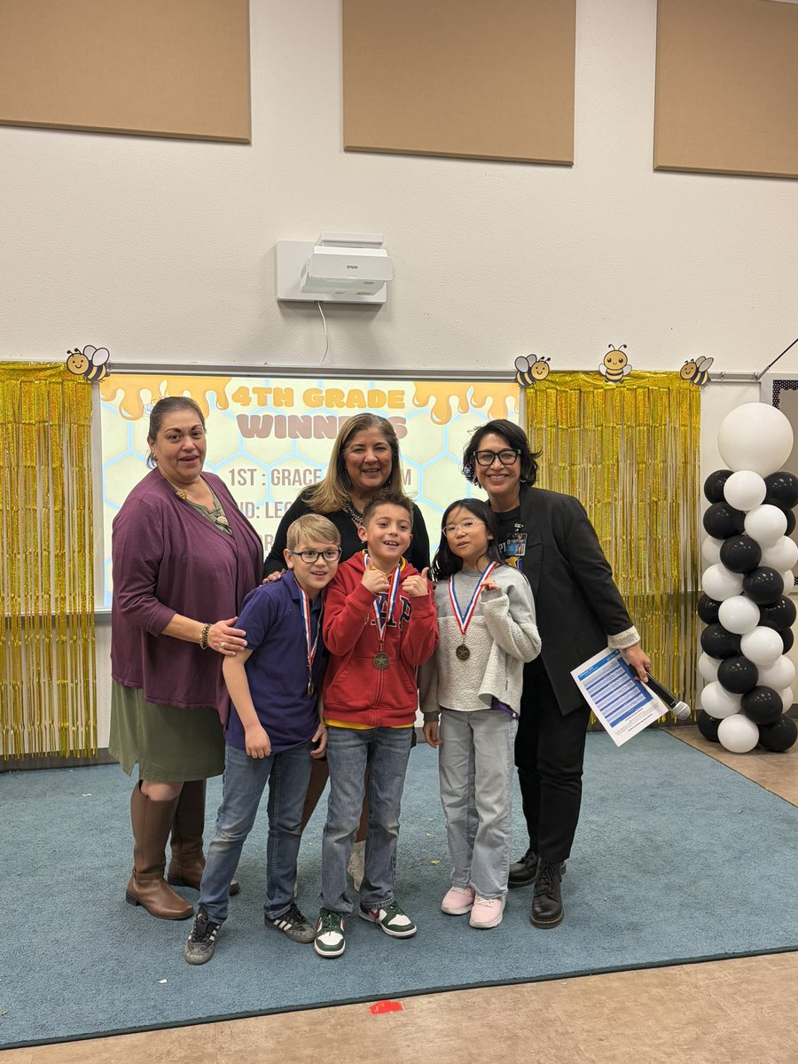 cperez_phe's tweet image. So proud of all of our Math Bee winners! 🐝💜 You have made us so proud and we can not wait to see our first place winners shine in the district competition!✨@PurpleHeart_ES  #SISD  #MathBee