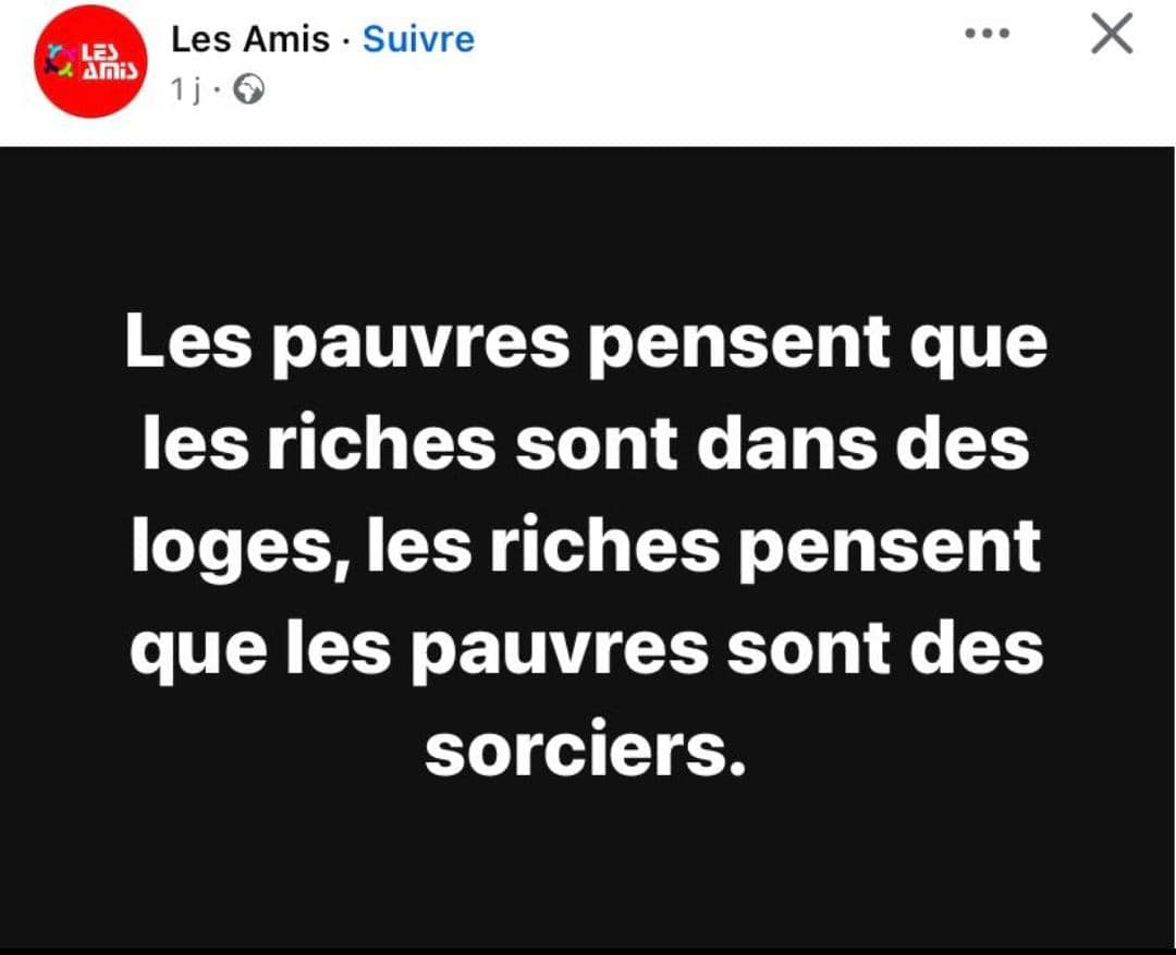 Quel est votre avis sur cette affirmation ? A vous le clavier...