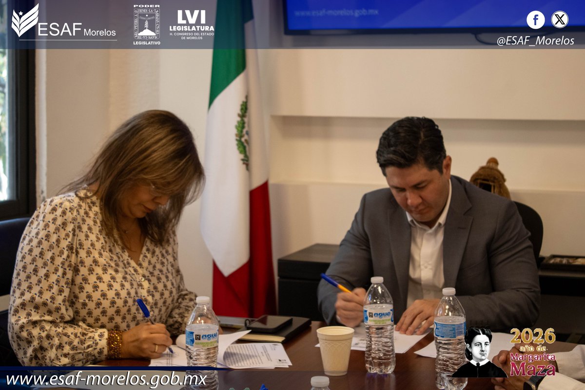 El 20 de febrero del 2026, la Auditoría Especial de Organismos Públicos “B” llevo a cabo la firma del Acta de Inicio de Auditoría a la Comisión Estatal del Agua, correspondiente a la Cuenta Pública 2024.