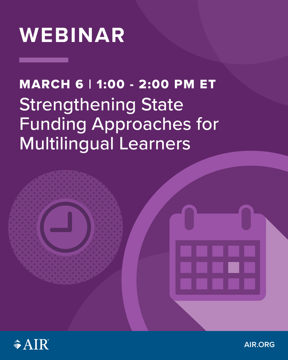 American Institutes for Research tweet media