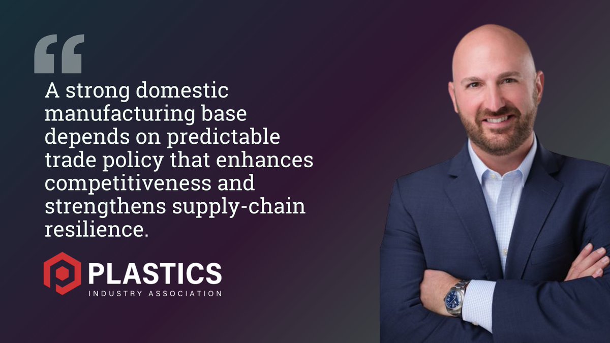 PLASTICS (Plastics Industry Association) tweet media