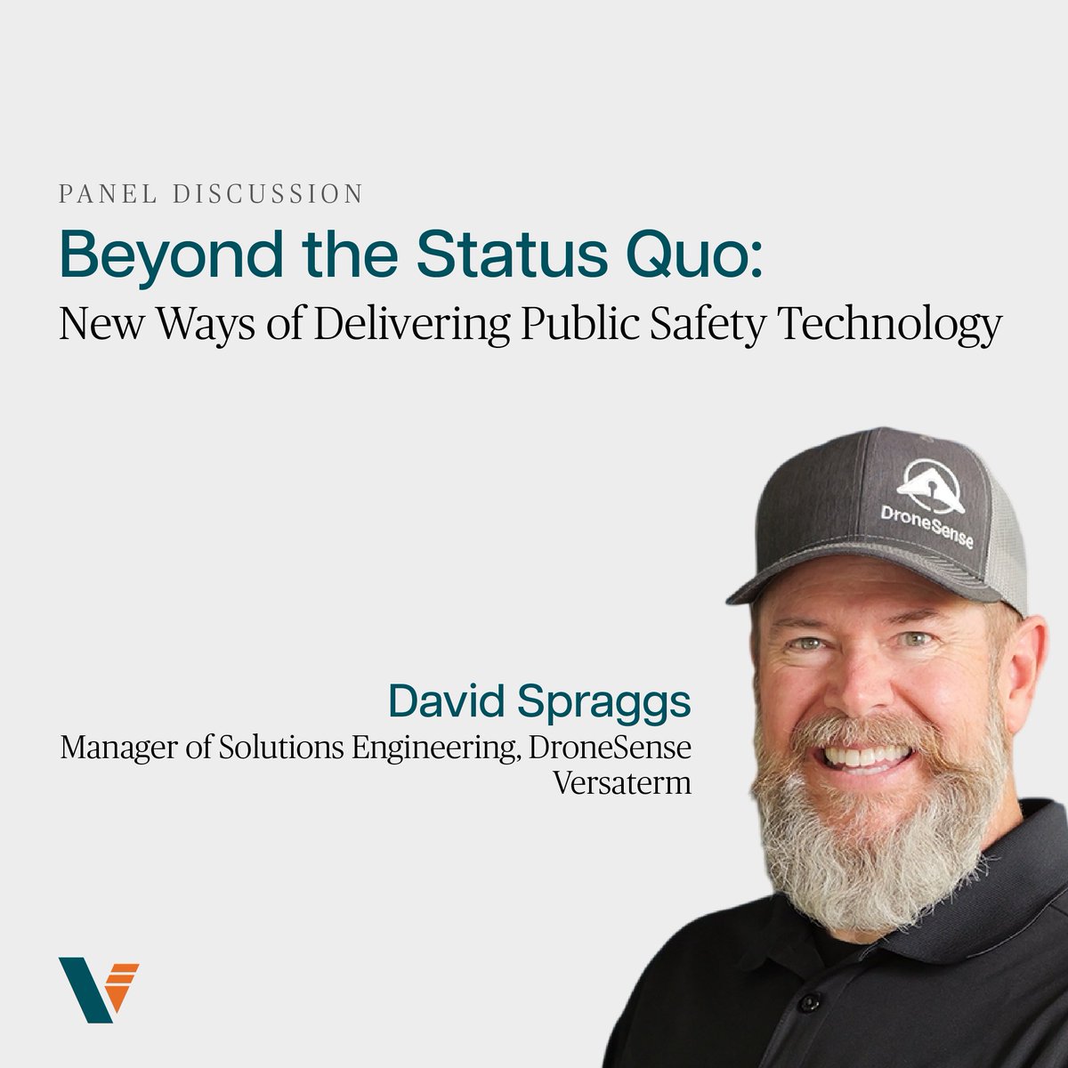 VersatermInc's tweet photo. During #CACP ITS, David Spraggs from DroneSense by Versaterm joins a panel of industry leaders to discuss how #publicsafety agencies across Canada are navigating changes in demands & expectations. Join the conversation as we explore practical strategies & lessons learned. https://t.co/zhHFGL2fDt