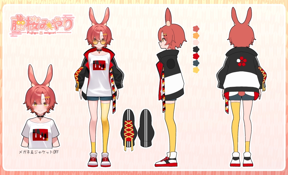 お仕事】 藤桜みやり様( @ huzi_miyari ) 新衣装お仕立てさせて頂き