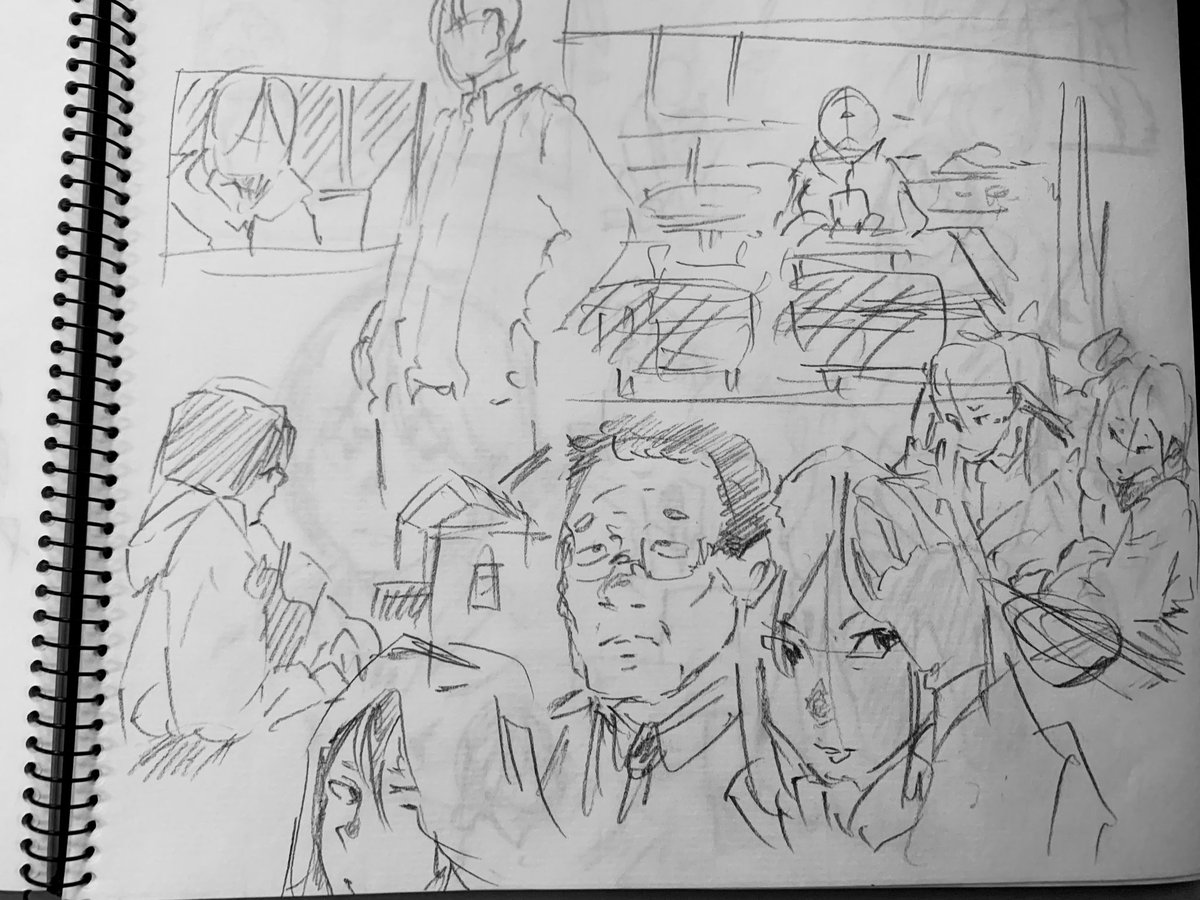 映画見ながらクロッキー

最近、デジタルばかりだと「描いてる感覚」が鈍る気がして、あえて紙と鉛筆に触れる習慣を作ってる 