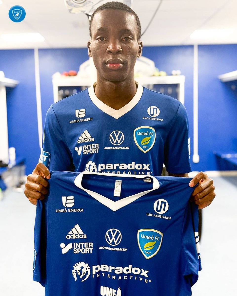 Glad to announce that I’ve joined <a href="/UmeaFC/">Umeå FC</a> 🙏🏾💙
From sango to the world.