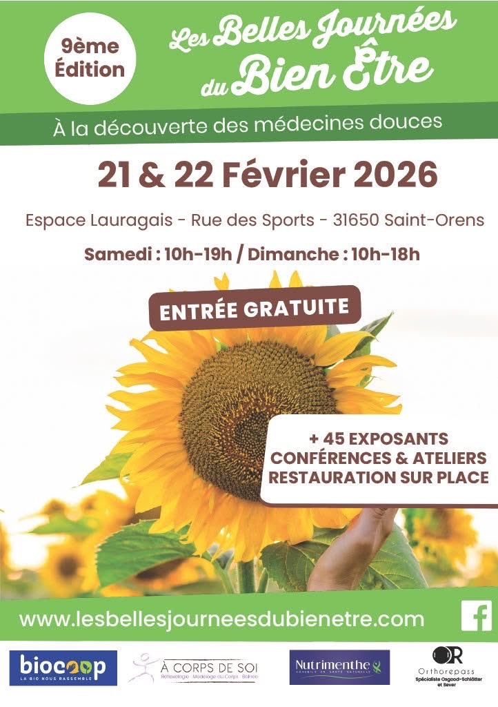 🌻 Belles Journées du Bien-être à Saint-Orens.
Je serai parmi les 45 exposants avec un stand et vous parlerai de #genealogie et #psychogenealogie samedi à 15h30 : «La lecture psychogénéalogique de mon arbre : quel intérêt ? quels outils ?»

#transmission 
#transgenerationnel