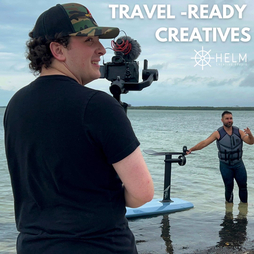 Need to go global? Live in Texas? Want us to meet you in Switzerland? Live in Philadelphia? We can cover it all. Our team of creatives has expertise in traveling with our equipment efficiently and effectively.