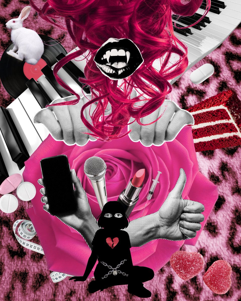 I’ve been watching Magia Record so I made my own Madoka Magica witch