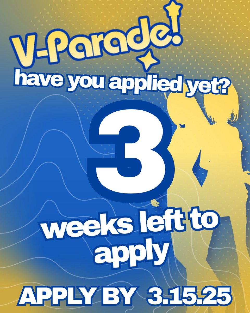 HAVE YOU APPLIED YET?
You dont want to miss your chance!