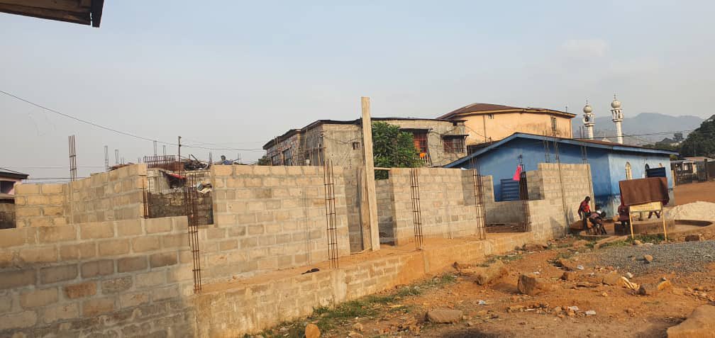 Construction of a 3 classroom #school in Goderich in #SierraLeone