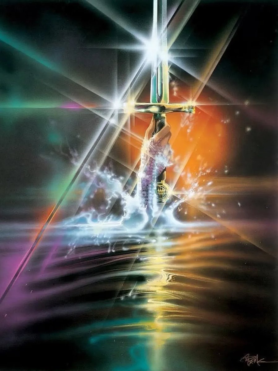 cimerians's tweet image. Excalibur movie art by Bob Peak (1981)
#80s #movies