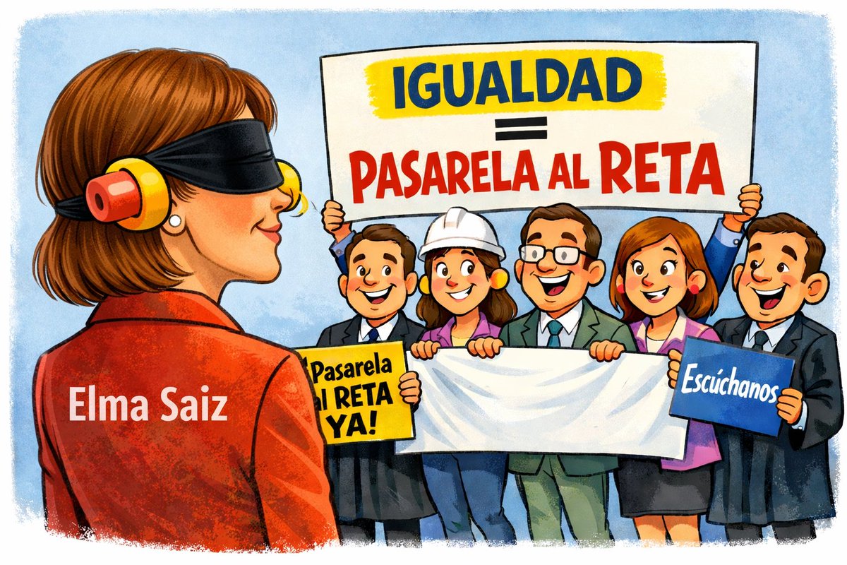 Eso lleva haciendo 3 años <a href="/SaizElma/">Elma Saiz</a> con <a href="/MovimientoJ2/">@Movimiento#J2</a> Somos un problema invisible para ella