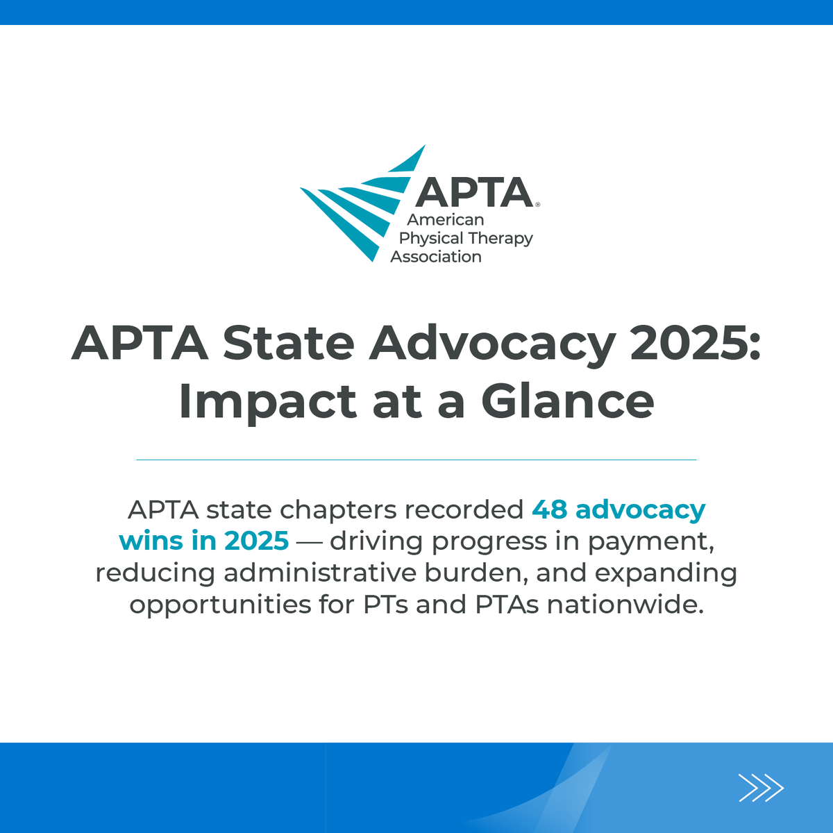 American Physical Therapy Association (APTA) tweet media