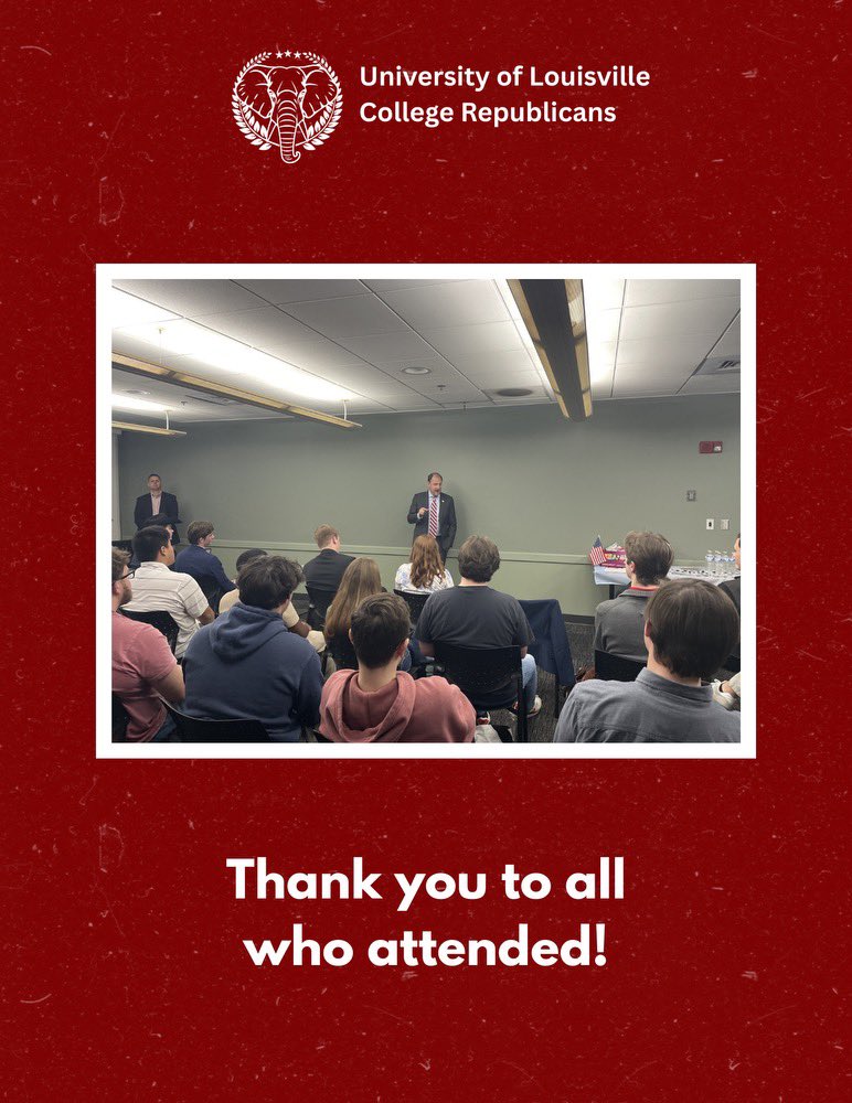 University of Louisville College Republicans tweet media