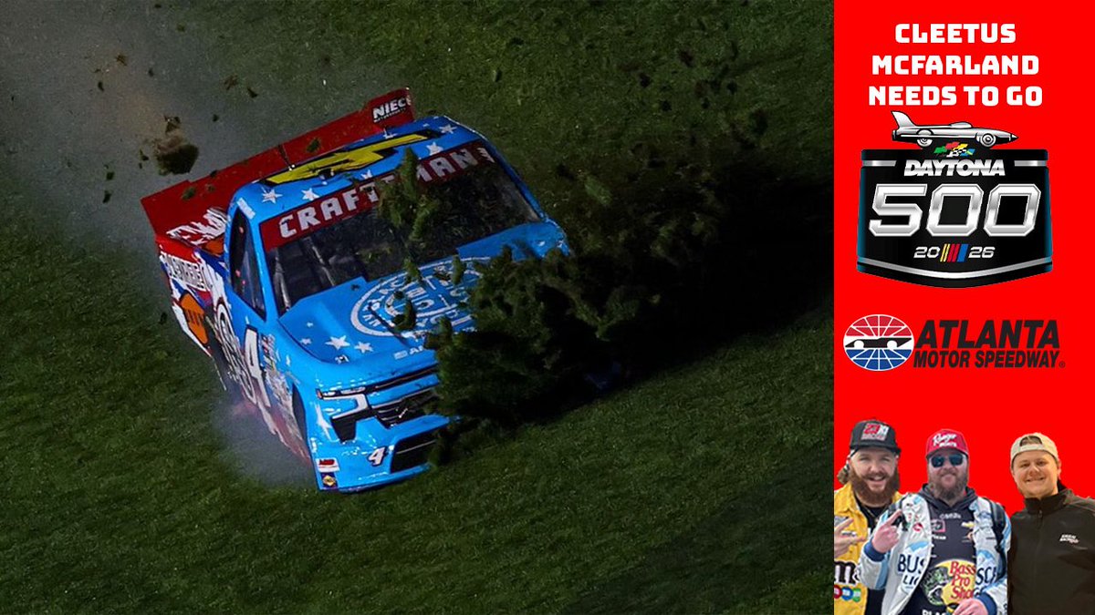 Stock_Car_Spec's tweet photo. Cleetus McFarland needs to go, and we explain why! Also @Jr_G_Man, @zel824, and Tom discuss the PR Nightmare that is Natalie Decker 

Tune In! #NASCAR 

https://t.co/oK2EePsSy8 https://t.co/pxctckCAHL