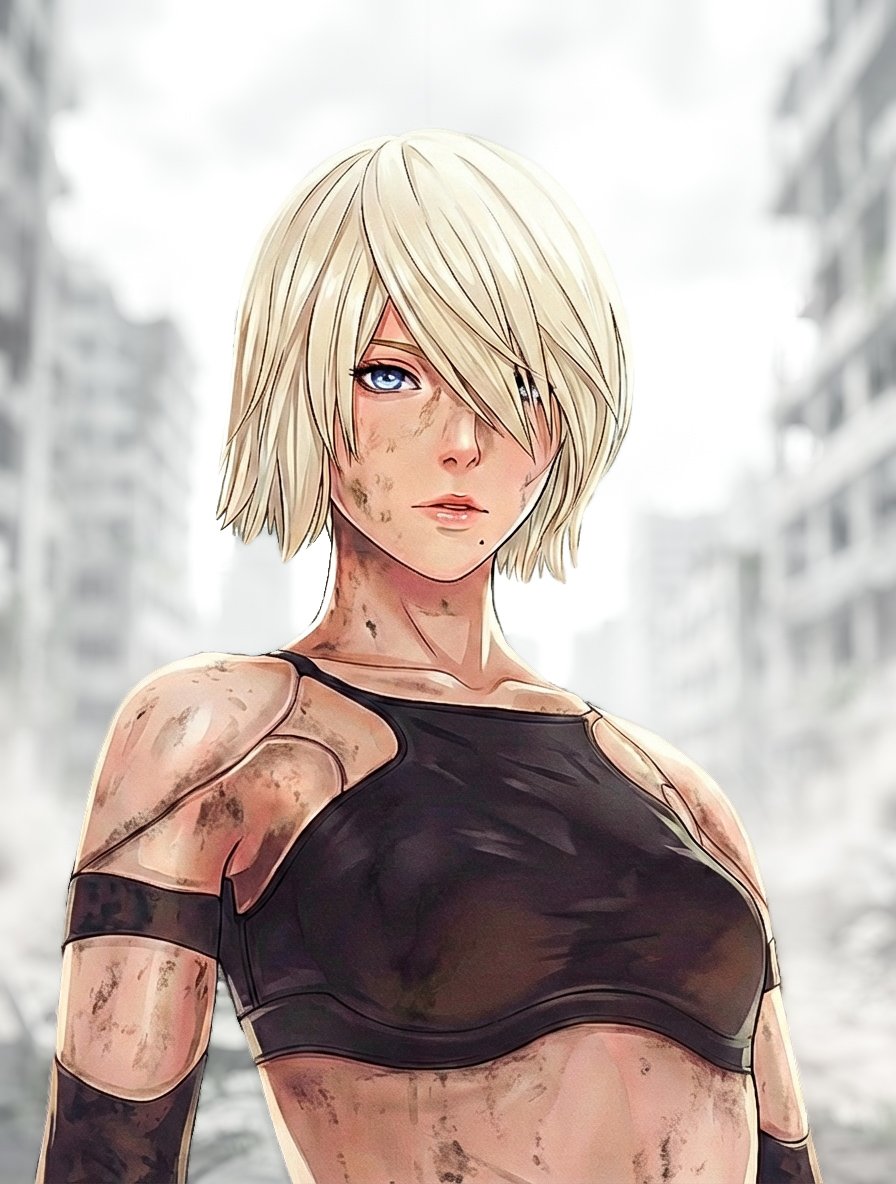 TKei4649's tweet photo. #ニーアオートマタ #NieRAutomata #A2 https://t.co/gkjjYJx1lV