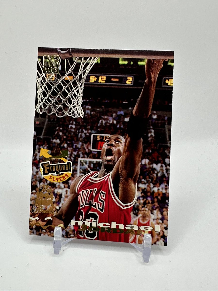 oldmanstylecard's tweet image. Michael Jordan PC: 1993 Topps Stadium Club Michael Jordan Frequent Flyers NBA Finals Winner! You don’t see this one often and had to have it. My MJ collection is growing! So many cool variations! Happy Friday! #michaeljordan #cards #cardcollecting #cardcollector #90skid
