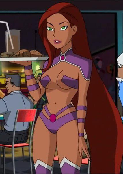Nunca voy a poder con el hecho de que esta weona sea la única confirmación de que Starfire existe en el Timmverso XD