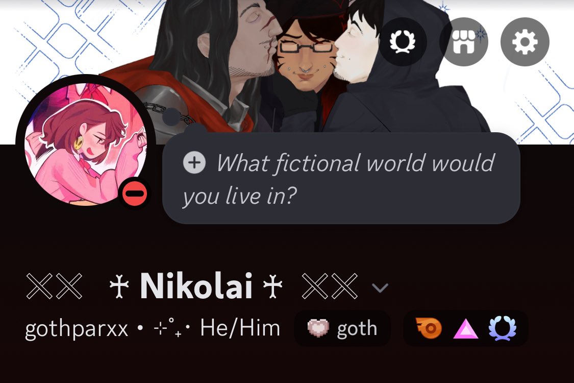 Hiii you guys should add me on discord (Im so cool) 🫶🏽