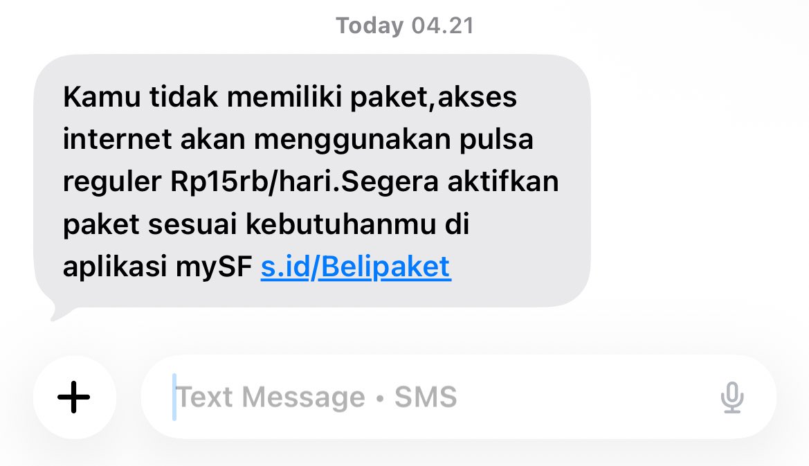 seperti biasa smartfren bikin emosi. at least ngga usah dibuatin paket kek, ngga usah nyedot pulsa kek gitu hft