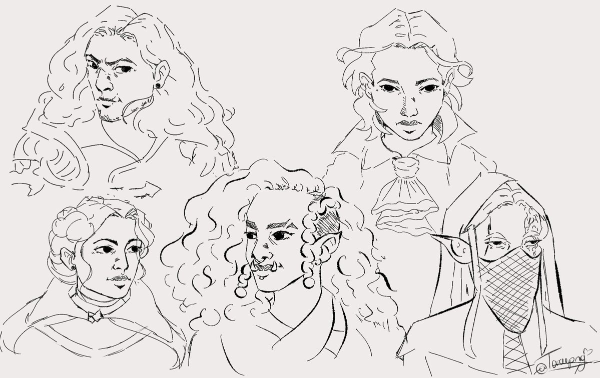 i wanted to draw the seekers
#CriticalRole #criticalrolefanart