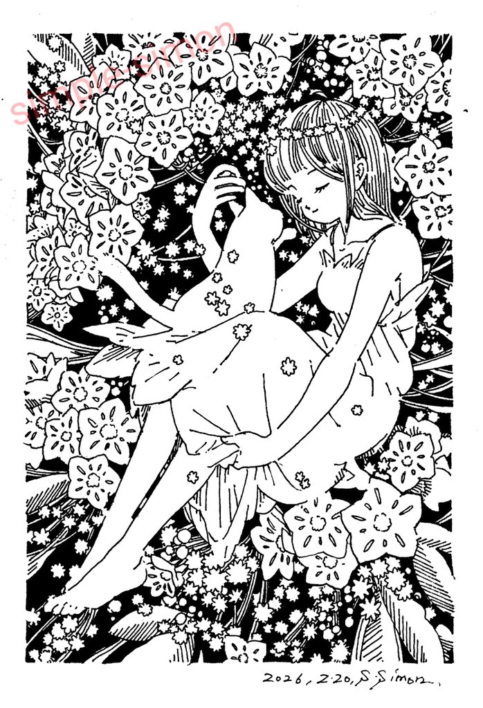 おはようございます☀️朝の再掲のお時間です。
「カルミア」
ハガキサイズ絵です。

和名はセイヨウシャクナゲ、とか言うそうです。え、シャクナゲの仲間なの?と思ったのですが、同じツツジ科の仲間でした😳

本日も良い1日を!
た 