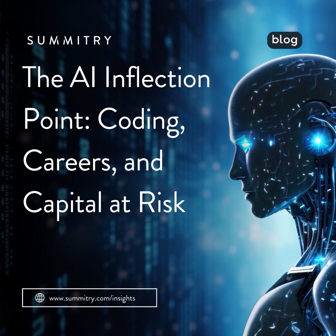 AI is reshaping tech jobs and the value of software companies. Which side of the inflection point are you on — risk, opportunity, or both? Read our latest perspective.
🔗 hubs.ly/Q0442_XK0
