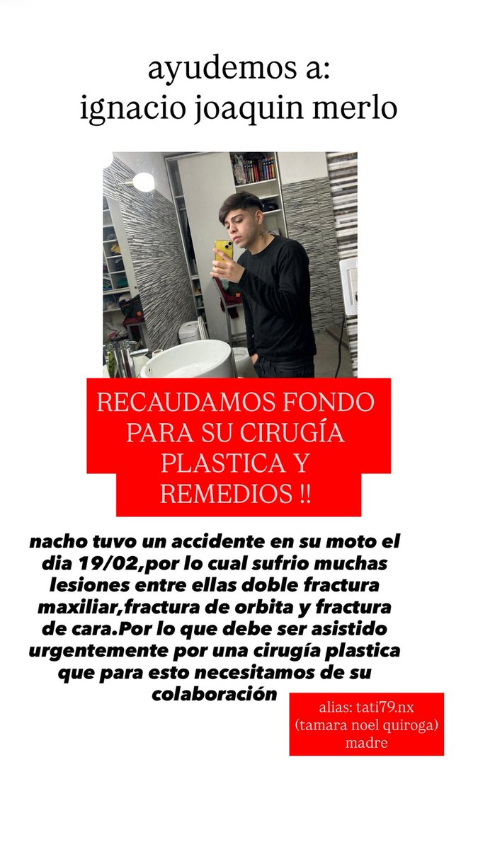 Brunitoooo2009's tweet photo. ayudemos a ignacio porfavor que necesita la protesis lo mas antes posible aportando un poquito y compartiendo ayudan bastante,toda la buena con nacho🦾❤️ https://t.co/nEinzJnJYS