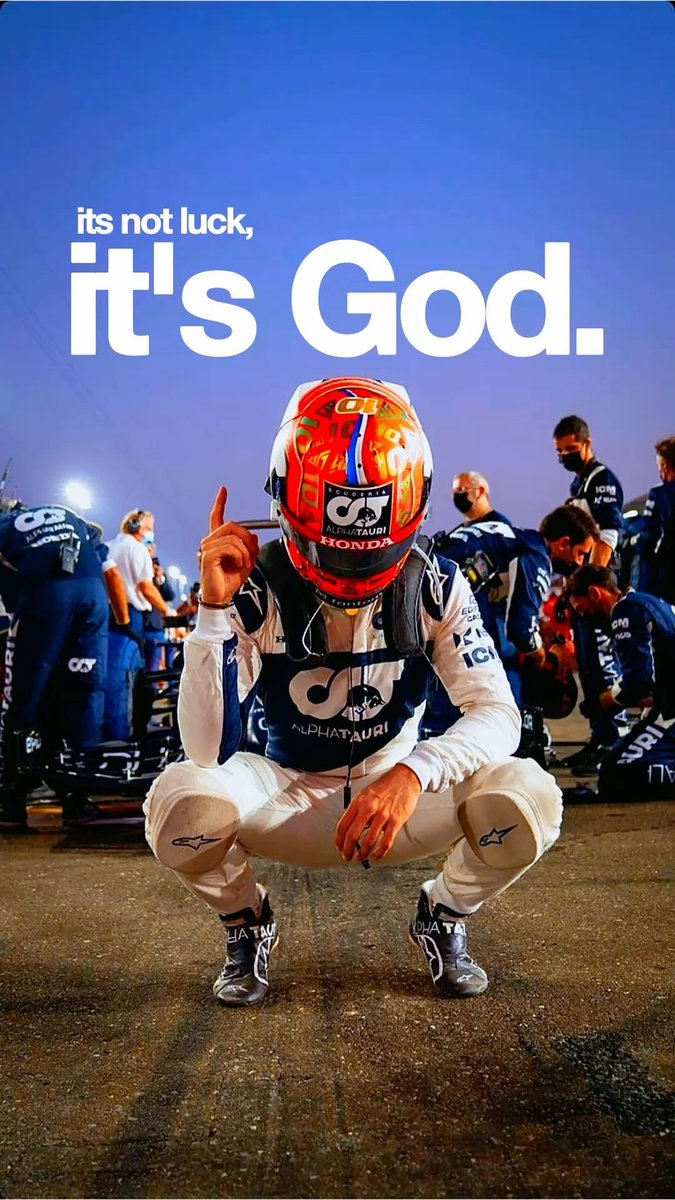 It’s not luck, But God.