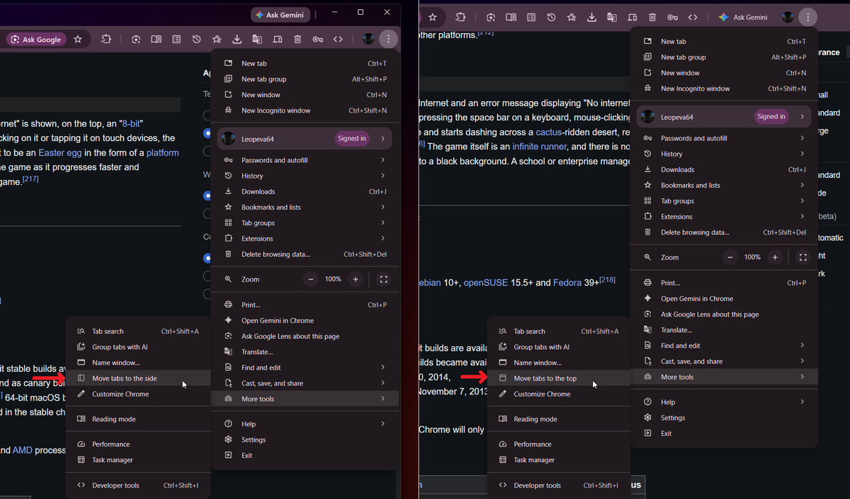 Tabpanel D The vertical tab panel in Chrome could soon auto-expand when you hover ...