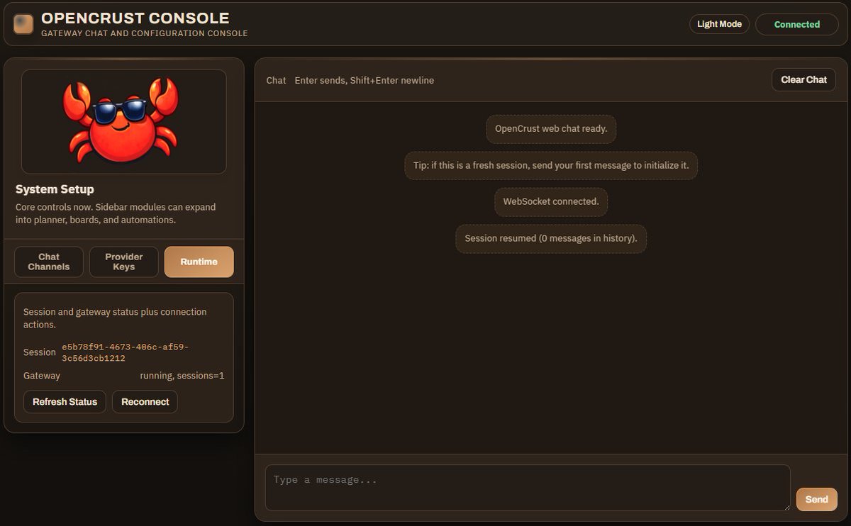 <a href="/MoeCanDoIt/">Moe</a> <a href="/opencrust/">OpenCrust</a> <a href="/Jbm_dev/">Joshua Martin</a> <a href="/sansa_ai/">Sansa</a> might be a bad time to tell you that i touched the UI today 😅