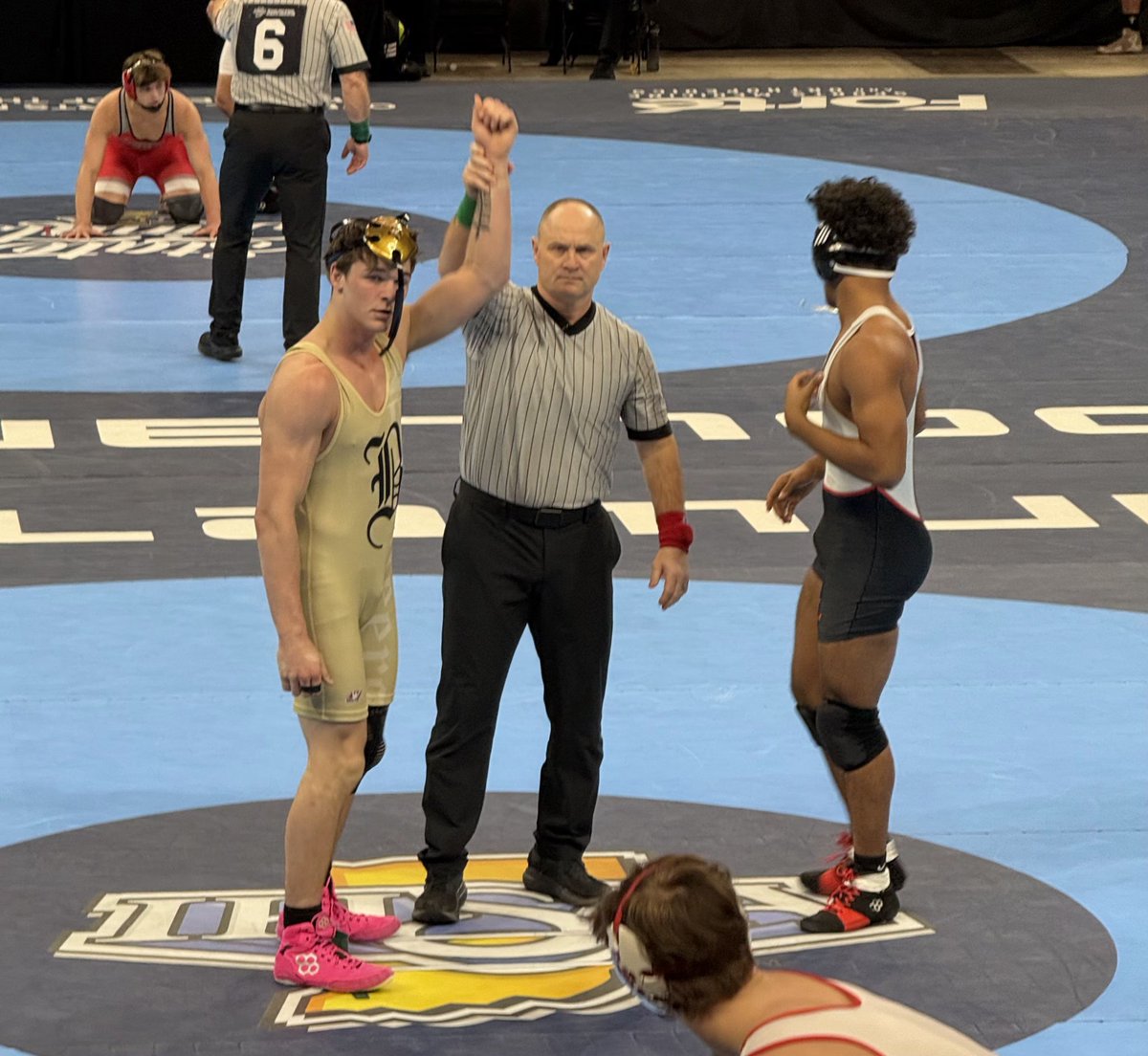 Sam Howard with a first round win. Back on mat tomorrow morning!