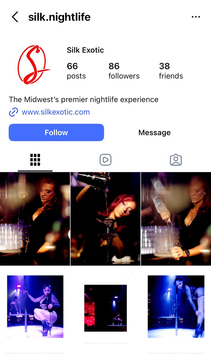New page. Same Silk energy. 
Make sure you’re following our new official Instagram to stay in the loop.

instagram.com/silk.nightlife

#SilkPlatinum #SilkMadison #SilkDowntownMKE #SilkOnWater #SilkExotic