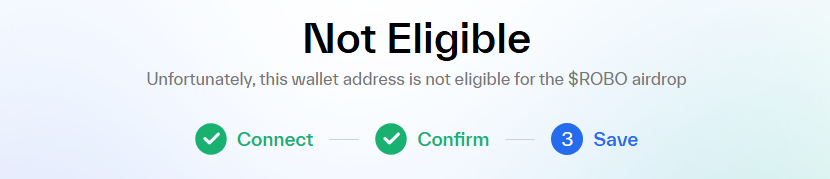 📢OpenMind <a href="/openmind_agi/">OpenMind</a> 
$ROBO エアドロップチェッカー＆登録ポータル公開
⚠️登録期間は短め！
2月20日〜2月24日 03:00 UTC 

Claim開始日および最終配分量は後日発表。

✅ウォレット
ウォレットが対象か確認可能
対象の場合、現時点で追加作業は不要

対象ウォレット例：
Fabric