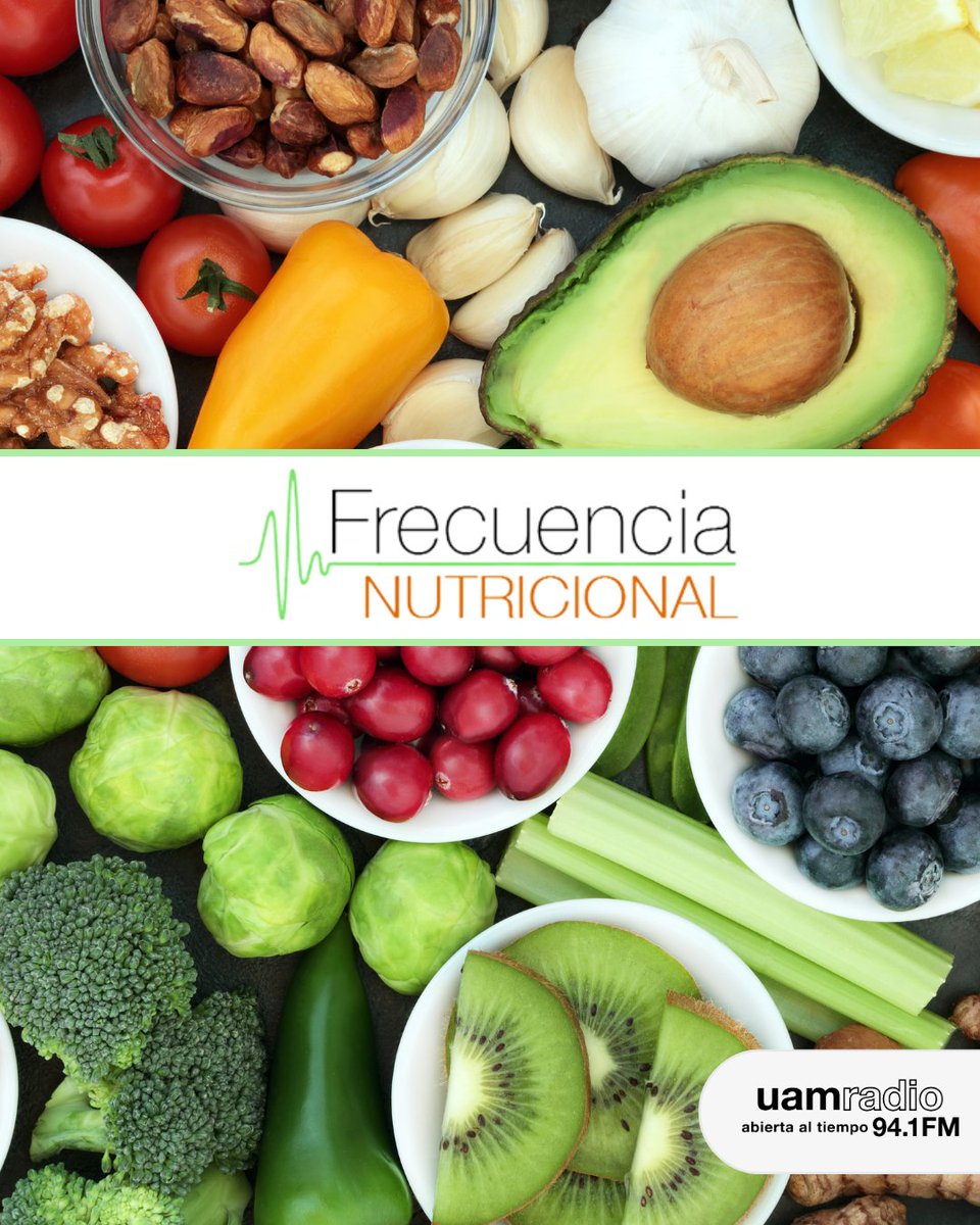 Esta mañana no te pierdas ""Frecuencia nutricional"
🗓️Lunes
🕑10:30 a.m.
📻Puedes escucharlo por #UAMRadio 94.1 FM (CDMX) o por uamradio.uam.mx
.
#UAM #SoyUAM #Nutrición #VidaSana #InformaciónNutricional