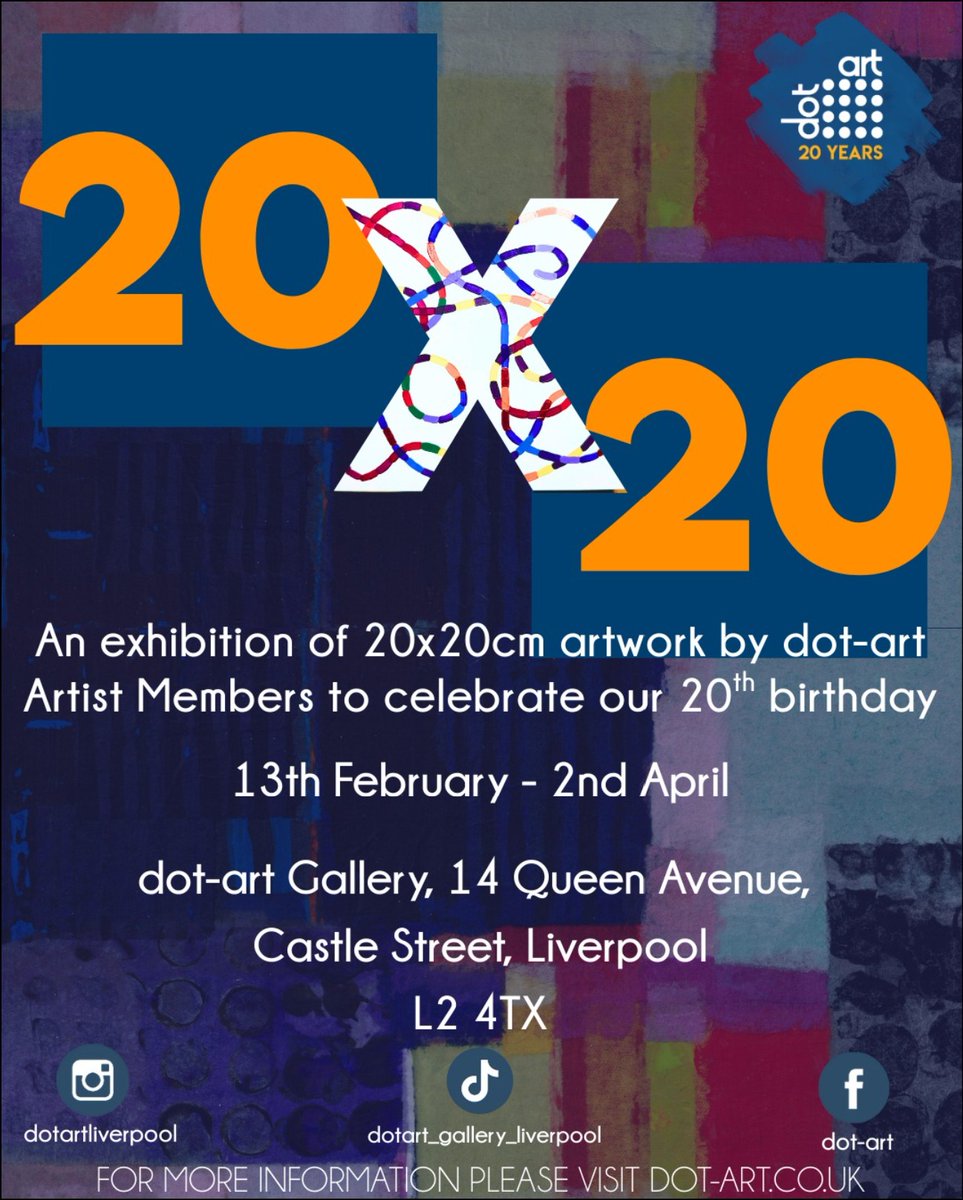 GrahamSeamanArt's tweet photo. DEEP - Proud to see my abstract painting ‘Deep’ in place at Dot-Art gallery for their 20x20 exhibition. If you’re in town, feel free to take a rest from your busy day and pop-in to check out this, and all the other works, in this amazing collection! (https://t.co/7Kv9pR1kFT) https://t.co/Web4CYd59B