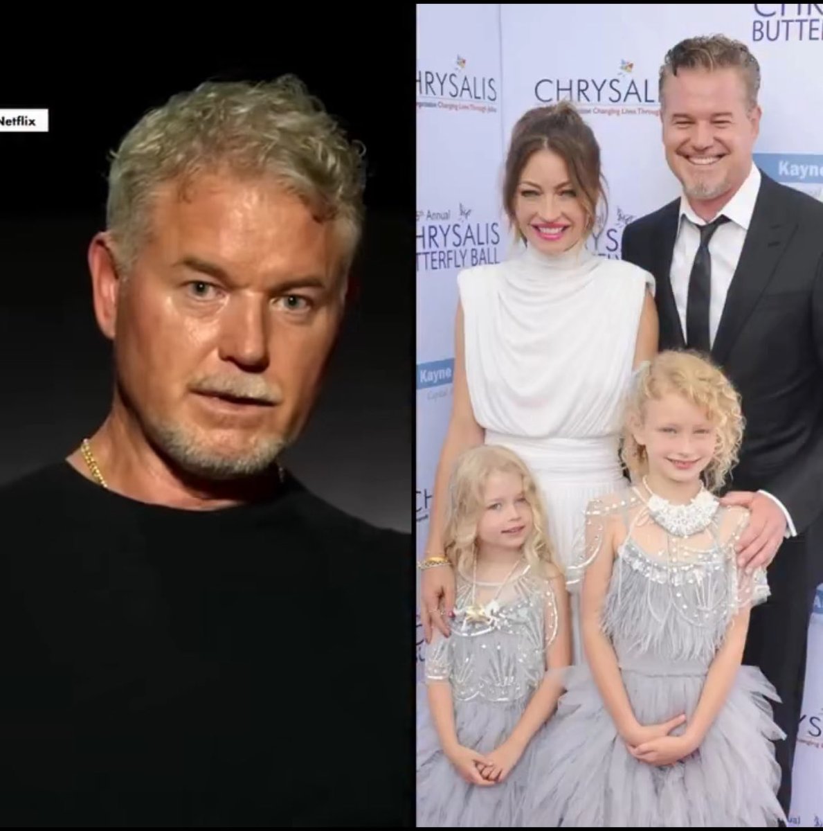 Breaking News 🤦‍♂️💔💔💔

American actor Eric Dane, who passed away following a battle with ALS, records one final message for his teenage daughters.

Dane recorded the interview with Netflix in secret, knowing it would be released after his passing.

“Billie and Georgia, these