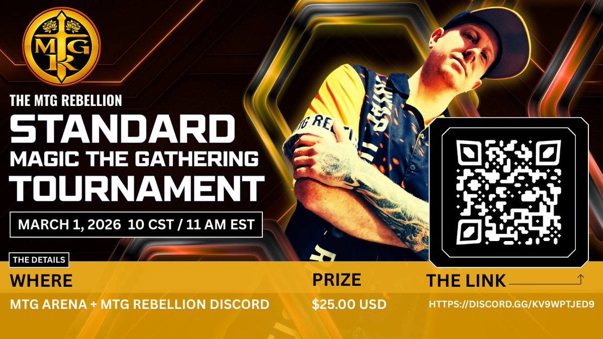 We now host digital tournaments on Arena! Come join the revolution in competitive Magic: The Gathering and head over to our discord. #MTG #Magicthegathering #MTGJP #MTGA #MTGArena #MTGStandard #mtgtmt  Expect more of these all year long.