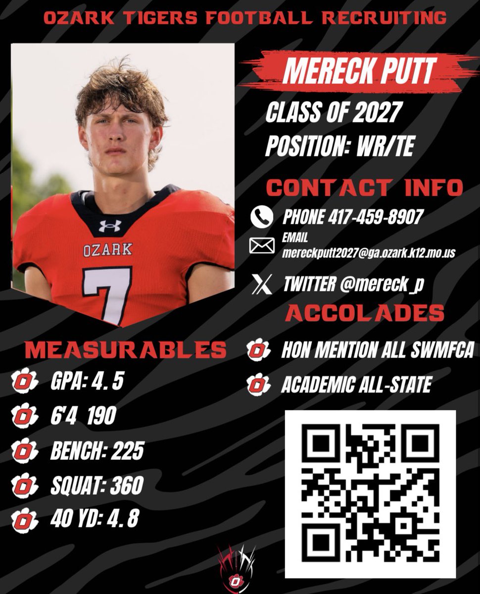 Ozark Tigers Football Recruiting tweet media